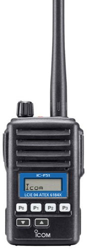 Icom IC-F51 / IC-F61 Analogue ATEX Handheld Two-Way Radio